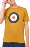Ben Sherman Men's Signature Target Graphic T-shirt In Mustard