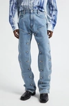 Y/PROJECT BUTTON PANEL JEANS