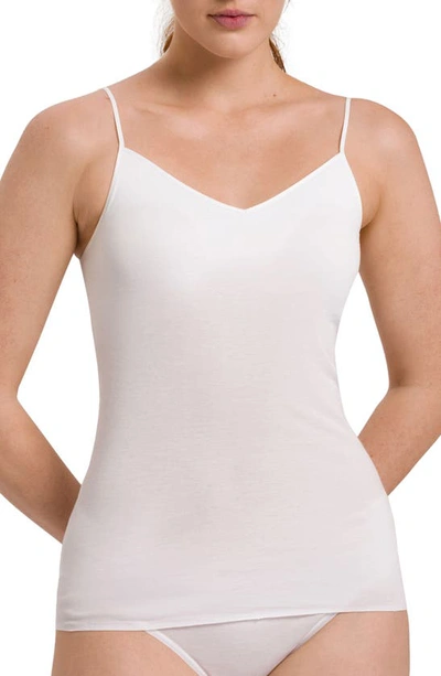HANRO HANRO SEAMLESS PADDED COTTON CAMISOLE