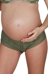 Cache Coeur Dahlia Maternity Briefs In Khaki