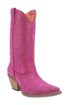 DINGO SILVER DOLLAR RHINESTONE WESTERN BOOT