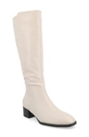 Journee Collection Devri Tall Boots In Bone