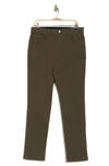 Calvin Klein Brushed Twill Slim Pants In Uniform