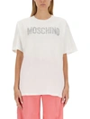Moschino T-shirt With Logo In White