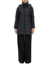Tatras Zip-up Hooded Down Jacket In Blue