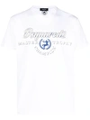 Dsquared2 Logo-print Cotton T-shirt In White