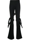 AMBUSH AMBUSH DOUBLE WAIST WOOL TROUSERS