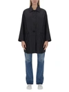 Aspesi Padded Parka Coat In Black