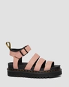Dr. Martens' Dr. Martens Multicolor Leather Women's Sandal In Pink