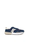 Saucony Jazz Nxt Trainers In Black & Cream In Blue