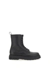 WOOLRICH WOOLRICH NEW CITY" TUMBLED LEATHER BOOTS