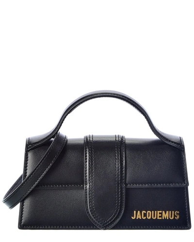 JACQUEMUS LE BAMBINO LEATHER SHOULDER BAG