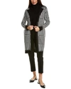 T Tahari Knit Jacket In Black