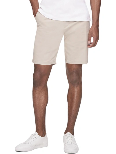 Calvin Klein Mens Cotton Flex Casual Shorts In White
