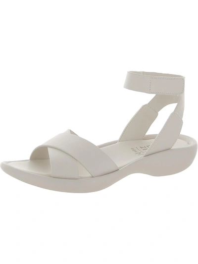 Naturalizer Genn-climb Womens Open Toe Faux Leather Ankle Strap In Multi