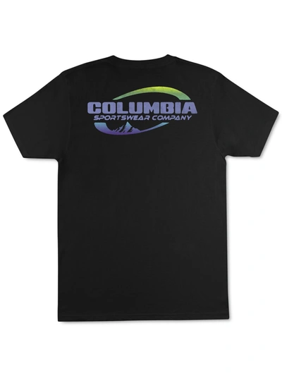 Columbia Sportswear Mens Cotton Graphic T-shirt In Black