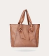 The Frye Company Frye Nora Knotted Tote In Cognac