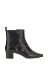Carel Paris Estime Bis Black Ankle Boot In Black