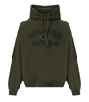 DSQUARED2 DSQUARED2  LOOSE FIT MILITARY GREEN HOODIE