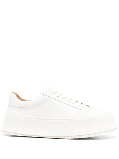Jil Sander Trainers Shoes In White
