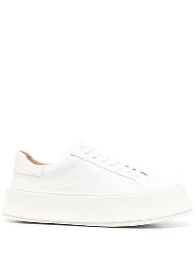 Jil Sander Sneakers Shoes In White