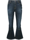 DOLCE & GABBANA KICK FLARE JEANS,FTAW3DG886K12227235