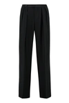 Aspesi Straight-leg Trousers In Black
