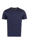 Paul & Shark T-shirt With Round Neck And Short Sleeves In Blue