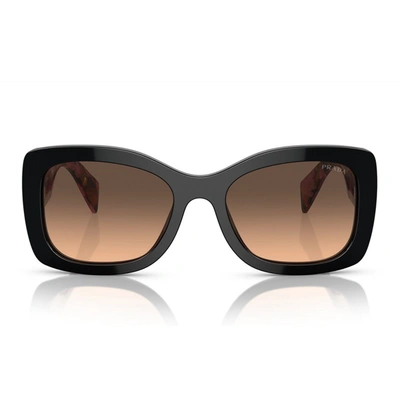 Prada Eyewear Sunglasses In Brown
