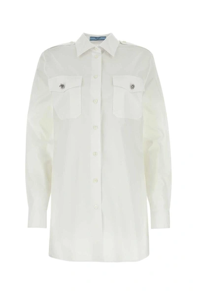 Prada Shirts In White