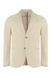 The (alphabet) The (jacket) - Single-breasted Two-button Jacket In Beige