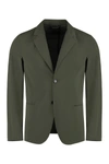 The (alphabet) Tory Burch Single Breasted Two Button Blazer In Green