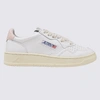 Autry Medalist Low Lace-up Sneakers In Pink