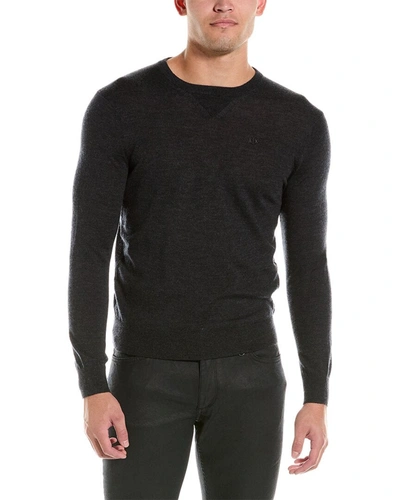Armani Exchange Wool Pullover In Grey