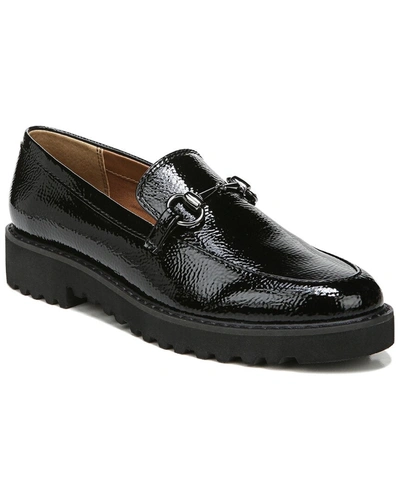 Franco Sarto Lillian Slip-on Loafers In Black Faux Patent