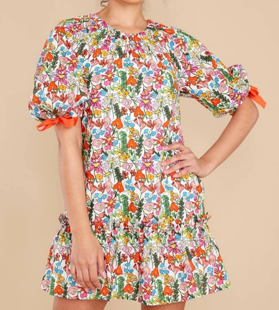 Crosby By Mollie Burch Amelia Dress In Giverny In Multi