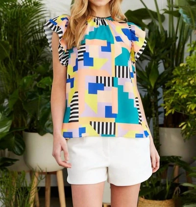 CROSBY BY MOLLIE BURCH ZOE TOP IN PALMER