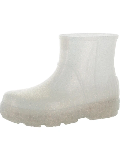 Ugg Drizlita Glitter Womens Round Toe Slip On Rain Boots In Multi
