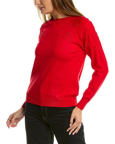 Nanette Lepore Sweater In Red