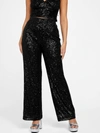 GUESS FACTORY HOLLY PALAZZO SEQUIN PANTS