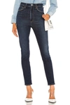 AGOLDE PINCH WAIST SKINNY JEAN IN OVATION