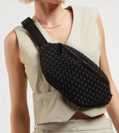 Sol And Selene Aim High Belt Bag In Black In Black