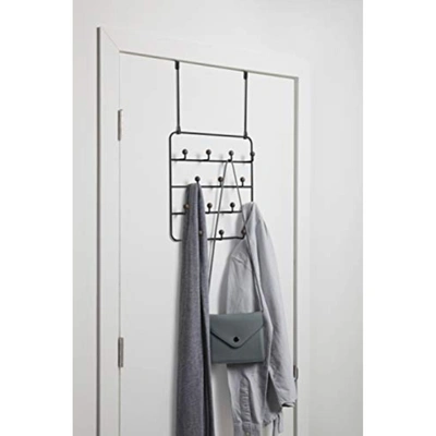 Umbra Estique Multi Over The Door Organizer Hooks In Brown