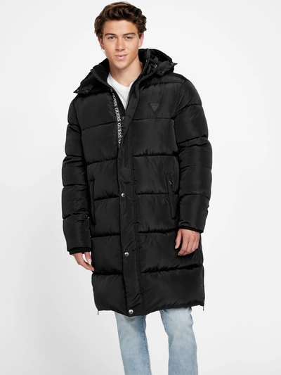 Guess Factory Eco Ralf Puffer Coat In Black
