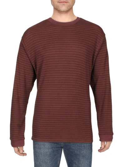 Levi's Mens Striped Thermal T-shirt In Multi