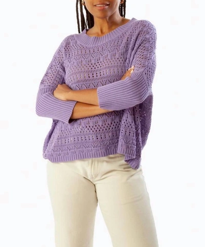 Kerisma Reina Sweater Top In Lavender In Purple