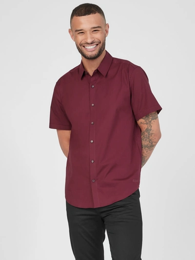 Guess Factory Darrow Shirt In Red