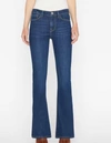 FRAME LE MINI BOOT SLIT JEANS IN MAJESTY