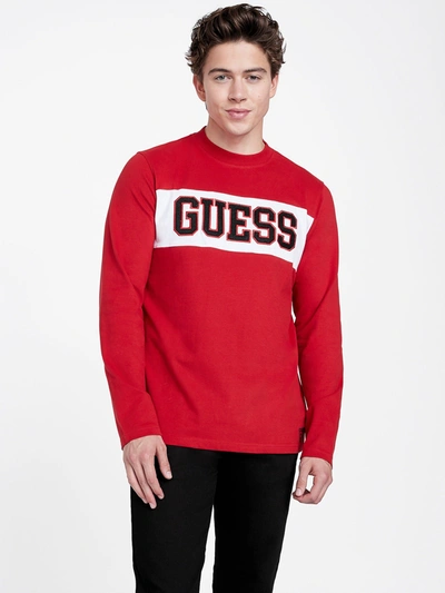 Guess Factory Eco Dandro Shirt In Red