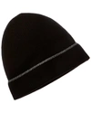 Scott & Scott London Lurex Beth Cashmere Beanie In Brown